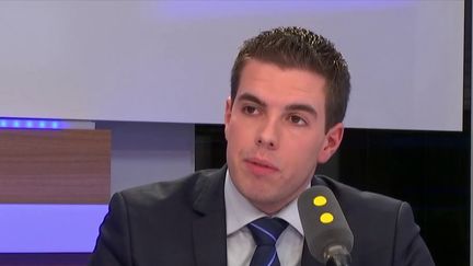 Ludovic Pajot, député Front national du Pas-de-Calais, était l'invité de "Tout est politique", mardi 7 février, sur franceinfo. (FRANCEINFO)