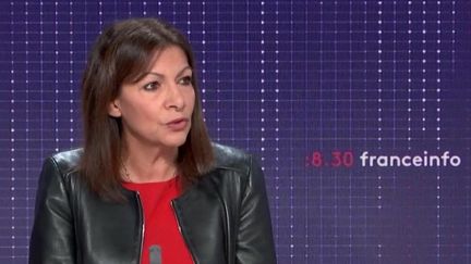 Anne Hidalgo le 21 janvier 2022. (FRANCEINFO / RADIO FRANCE)