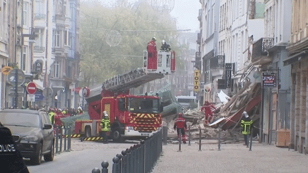 Lille : deux immeubles effondrés dans une rue commerçante