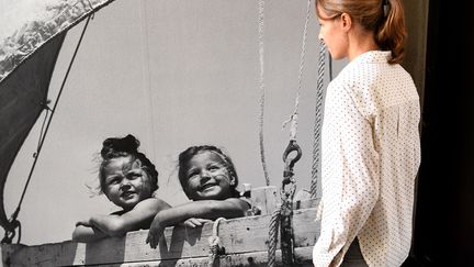 Expo Doisneau à Grenoble
 (JEAN-PIERRE CLATOT / AFP)