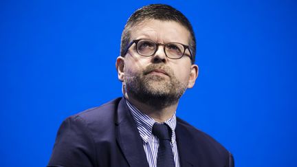 Luc Carvounas, président de l'Unccas, l’Union nationale des centres communaux d'action sociale, et maire (PS) d'Alfortville (Val-de-Marne), le 26 novembre 2019. (VINCENT ISORE / MAXPPP)