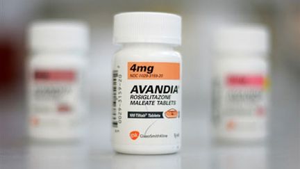 L'antidiabétique Avandia du laboratoire britannique GlaxoSmithKline (AFP - Justin Sullivan)