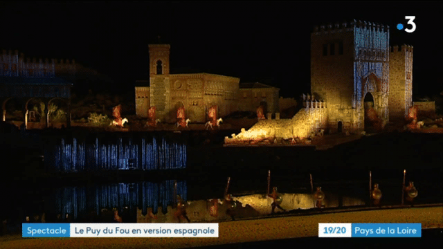 Le spectacle du Puy-du-Fou à Tolède