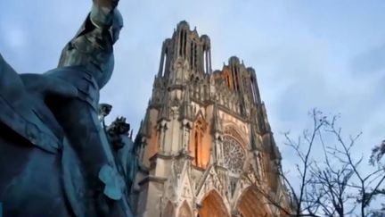 La cathédrale de Reims (Marne). (FRANCE 3)