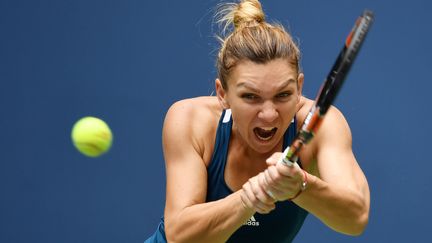 La Roumaine et n°1 mondiale Simona Halep. (MIKE HEWITT / GETTY IMAGES NORTH AMERICA)