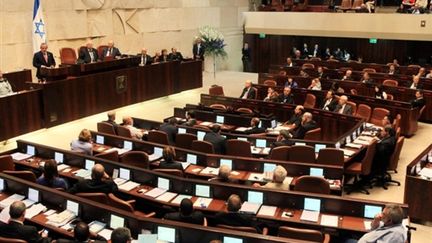 La Knesset, le Parlement israélien le 15/03/10 (AFP Jim Hollander)