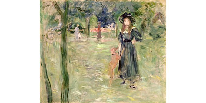 Berthe Morisot, Bois de Boulogne, 1893, Musée Marmottant, Paris
 (musée Marmottan Monet, Paris / Bridgeman Art / Presse)