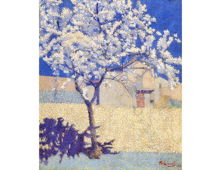 Achille Laugé (1861–1944), "L’Arbre en fleur", 1893, huile sur toile&nbsp; (Collection particulière)