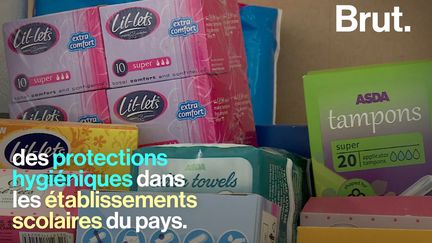 30 000 kits de protections hygiéniques ont déjà été distribués au sein de l’établissement. (BRUT)