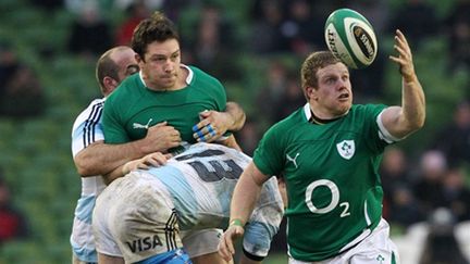 David Wallace et Sean Cronin (Irlande)