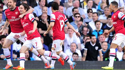 Rosicky libère Arsenal (CARL COURT / AFP)