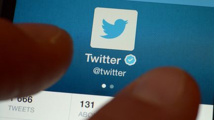 Le compte officiel de Twitter, sur son réseau social. (DAMIEN MEYER / AFP)