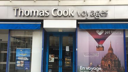 L'agence Thomas Cook de Clermont-Ferrand (Puy-de Dôme). Photo d'illustration. (CLAUDIE HAMON / FRANCE-BLEU PAYS D’AUVERGNE / RADIO FRANCE)