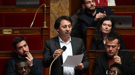 Rodrigo Arenas, député LFI de Paris, membre de la commission éducation de l’Assemblée nationale et ancien président de la FCPE. (EMMANUEL DUNAND / AFP)