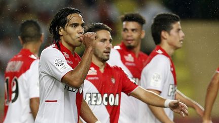 Falcao et ses camarades (VALERY HACHE / AFP)