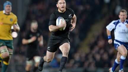 Nehe Milner-Skudder avait inscrit deux essais pour ses débuts avec la Nouvelle-Zélande (KAI SCHW?RER / SCHW?RER PRESSEFOTO)