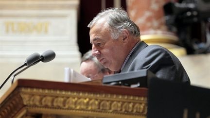 Le président du Sénat Gérard Larcher (UMP), le 14 septembre 2010. (AFP - Jacques Demarthon)