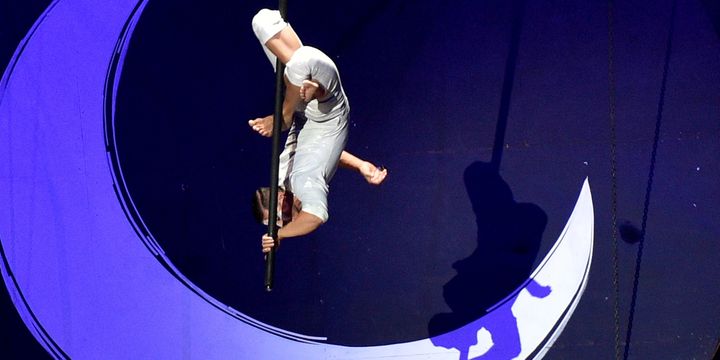 Le Cirque du soleil à Ryad, septembre 2018
 (FAYEZ NURELDINE / AFP)