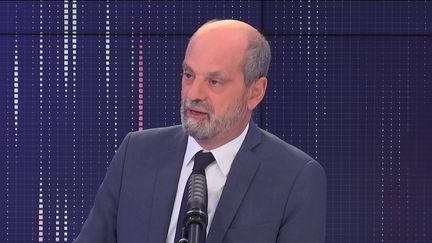 Jean-Michel Blanquer, ministre de l'Education nationale, le 28 septembre 2021, sur franceinfo. (FRANCEINFO / RADIOFRANCE)