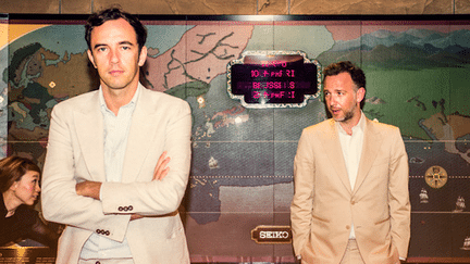 David et Stephen Dewaele, les deux frères du duo belge Soulwax. (Rob Walbers)