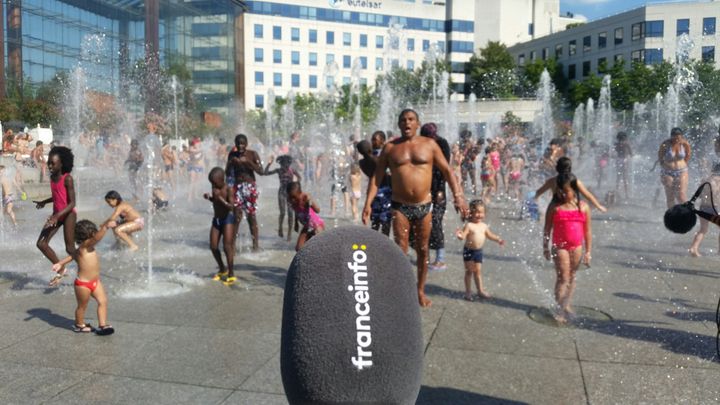 Fontaine au parc André Citroën (Radio France /Benjamin Illy)