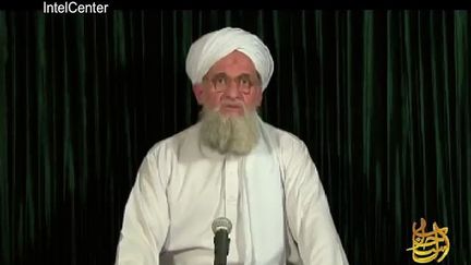 Ayman Al-Zawahiri, le 10 septembre, dans sa treizi&egrave;me apparition vid&eacute;o depuis le d&eacute;but de l'ann&eacute;e 2012. (INTELCENTER / AFP )