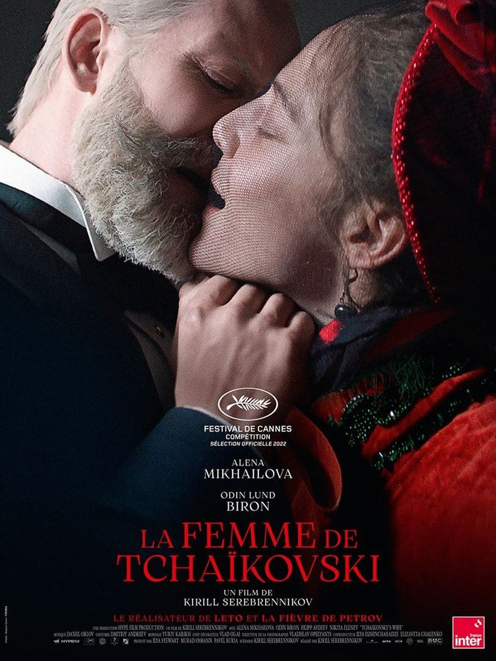 L'affiche de "La Femme de Tchaïkovski" de Kirill Serebrennikov (2023). (BAC FILMS)