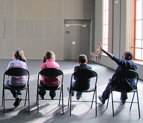 À Stains, Villeurbanne ou encore Marseille, les théâtres redémarrent en douceur, souvent avec des ateliers pour enfants. (Théâtre Populaire de Villeurbanne)