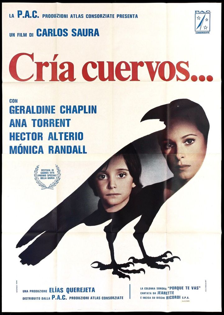 Afdfiche du film "Cria Cuervos" de Carlos Saura (DR)