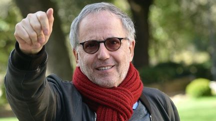 Fabrice Luchini revient sur scène au théâtre Montparnasse de Paris avec son spectacle "Poésies ?"
 (: Fabio Mazzarella/Sintesi/SIPA)