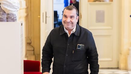 Le député MoDem du Loiret,Richard Ramos, à l'Assemblée nationale, le 1er octobre 2024. (VINCENT ISORE / MAXPPP)