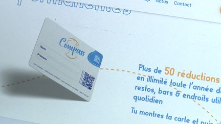 A Marseille, trois étudiants en école de commerce ont créé une carte de réduction pour les 18-25 ans.&nbsp; (France Télévisions)