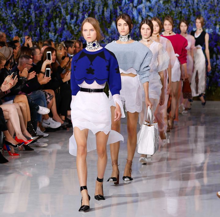 Dior pap féminin printemps-été 2016, à Paris.
 (SIPANY/SIPA)