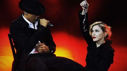 Madonna, sur la scène de l&#039;Olympia le 26 juillet
 (Guy Oseary/SIPA)