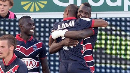 Cheick Diabaté s'est offert un doublé contre Sochaux. (JEAN-PIERRE MULLER / AFP)