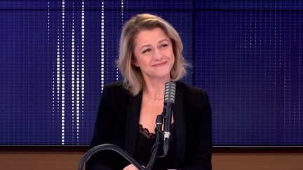 Barbara Pompili, ministre de la Transition écologique, sur franceinfo le 23 novembre 2020. (FRANCEINFO / RADIOFRANCE)