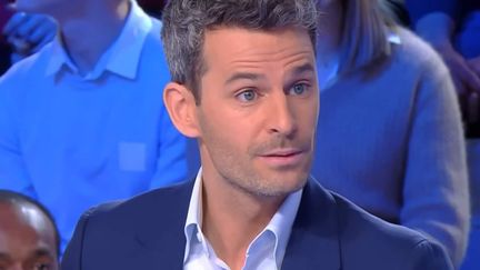 Cory Le Guen sur le plateau de "Touche pas à mon poste" en janvier 2023. (CAPTURE D'ECRAN)