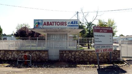 Les abattoirs d'Al&egrave;s&nbsp;(Gard), le 30 ao&ucirc;t 2013. (BORIS HORVAT / AFP)