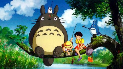 Le personnage légendaire de Totoro, tiré du film "Mon Voisin Totoro", est l'emblème des studios Ghibli.
 (KOBAL/THE PICTURE DESK/AFP)