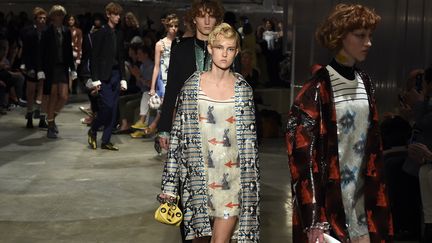 Prada printemps-été 2016 en juin 2015 à Milan
 (Getty Images)