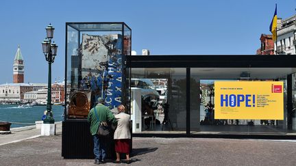 Biennale de Venise, le pavillon de l'Ukraine (7 mai 2015)
 (Gabriel Bouys / AFP)