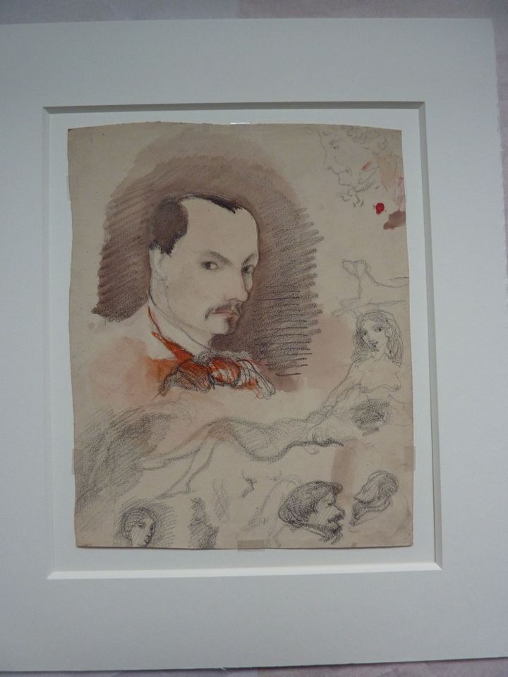 Autoportrait de Charles Baudelaire
 (Fonds Geoffroy-Dechaume, MMF/CAPA)