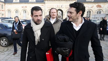 &nbsp; (Jérôme Kerviel (à gauche) et son avocat David Koubbi (à droite) © Maxppp)