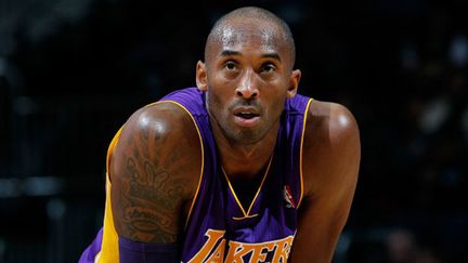 Le joueur des Lakers Kobe Bryant