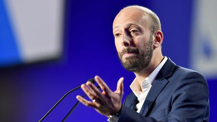 Le délégué général de La République en marche, Stanislas Guérini, lors du "Campus des territoires" à Bordeaux, le 8 septembre 2019. (GEORGES GOBET / AFP)