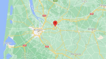 Les faits se sont produits à Libourne (Gironde), le 27 janvier 2022. (CAPTURE D'ECRAN GOOGLE MAPS)