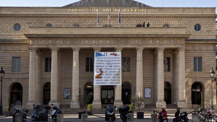 Le Théâtre de l'Odéon, Paris 6e.
 (Bravo Ana / AFP)