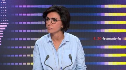 Rachida Dati, maire LR du 7e arrondissement de Paris et ancienne Garde des Sceaux, sur franceinfo. (FRANCEINFO)