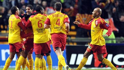 Lens poursuivra donc en L2 (PHILIPPE HUGUEN / AFP)