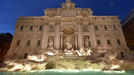 La fontaine de Trevi restaurée
 (ALBERTO PIZZOLI / AFP)